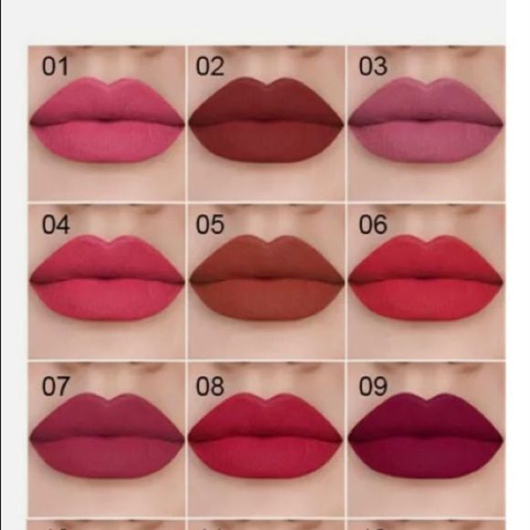 Waterproof Long Lasting Matte Lipstick - Picture 4 of 5